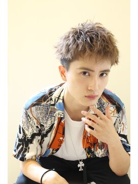 簡単スタイリング×ショート×ツーブロック【LEB神戸三宮】