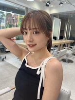 エジョン 三鷹店(Aejon) レイヤーカット/韓国レイヤー/ブラウンカラー/ヘーゼルブラウン