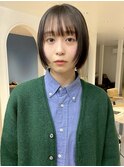 ニュアンスレイヤーボブ/コンパクトボブ/抜け感/20代30代40代