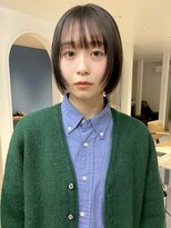 ジェコ ブラン(gecko. brun) ニュアンスレイヤーボブ/コンパクトボブ/抜け感/20代30代40代