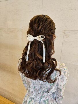 クオール(Quol) 【ダウンスタイル】ヘアセット　巻き下ろし