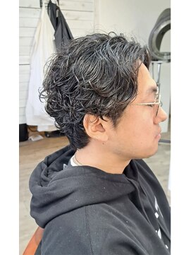 ヘアーサロン カヴィエ(hair salon covie) ウエーブパーマ　ニュアンスパーマ　センターパート