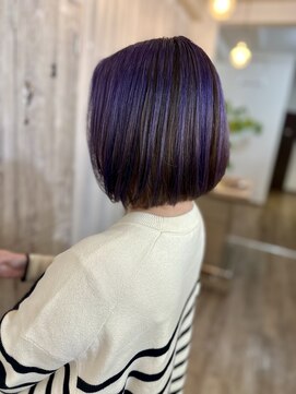 ラウラアンドロー(LAURA&RO) ダブルカラー/ケアブリーチ/インナーカラー/ベージュ【塚口】