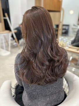 ノエシキカ(noe sikika) ロングスタイル/韓国/レイヤーカット/ダブルカラー/栄e61