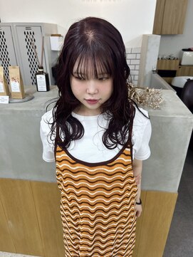 サナ(SANA) レイヤーカット/透明感カラー/暖色カラー/