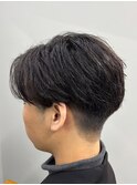毛流れメンズカット