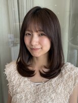 ザザ ZA/ZA 神楽坂&nbsp;ナチュラルなミディアムレイヤーヘア