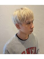 バランス ヘアーデザイン(BALANCE hair design)&nbsp;透明感抜群ホワイトベージュ×マッシュ