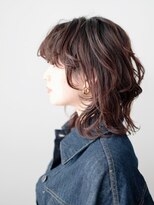 ソル 千早(S.O.L)&nbsp;千早/髪質改善/マロンベージュ×横顔映えバタフライカット