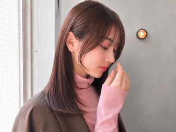 ロア 四条河原町店(LoRE)の写真/【京都河原町】前髪の横が割れてしまう悩みや、顔周りを可愛く作りたい方など、周りと差のつくstyleを実現!