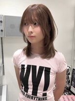 イル 天神大名店(ill)&nbsp;ミディアムレイヤー    ベージュカラー