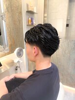 アルコ 三軒茶屋(alco)&nbsp;テーパーフェード×ニュアンスパーマ清潔感あふれる大人ショート