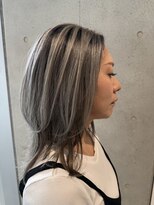 リック(Ric by KENJE)&nbsp;バレイヤージュ×シルバーアッシュ