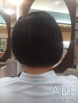 エーディーイー スガタ ヨーカドー静岡店(A.D.E sugata)&nbsp;まとまり綺麗な大人ボブ