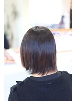 プラウド 髪質改善カラー+ストレート