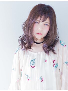 エール(a:le) 【a:le】ラフな抜け感がかわいいミディアム