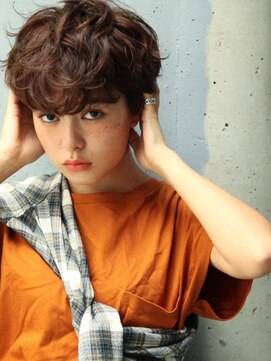 ケシキ大名(keshiki) カーリーパーマショート/keshiki大名