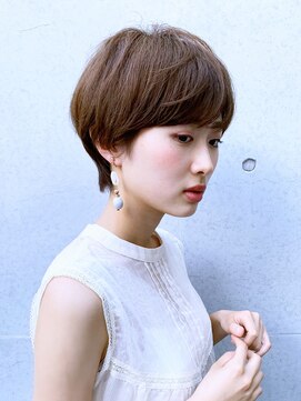 モリオ フロム ロンドン 成増店 マッシュショート_アッシュブラウン，オフィスコンサバ