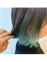 ジーナ 新宿(Zina)&nbsp;【Zina　新宿】イメチェン毛先パーマ耳かけ×フォギーベージュ