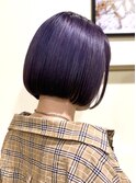 【Taylor 】☆大宮 グレープカラー×ミディアムショートボブ