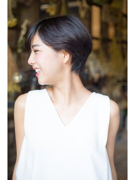 ナンバー デセオ 吉祥寺(N° deseo) ●大人かわいい小顔ひし形ショートボブ20代30代40代