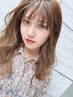【バレイヤージュ☆ハイライト】ケアブリーチダブルカラー ￥13750⇒￥11100