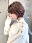 【Lond bla-ma】 ショート丸みベージュ小顔_8
