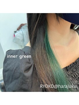 ワット 原宿店(W) 原宿髪質改善ベージュカラーブリーチなし韓国レイヤーハイライト