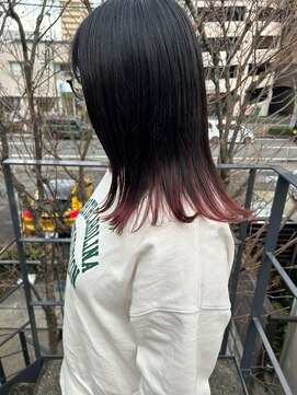 ツイギー 宮西店(TWiGGY) ピンクのグラデーションカラー