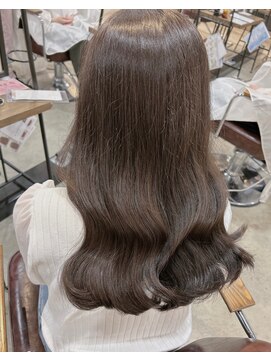 ロロネー 梅田(Lolonois) 【Lolonois梅田】韓国風スモークグレージュ