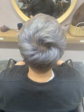 ロメリ(Romeri) トリプルカラー☆シルバーカラー/メンズ/10代/20代/30代