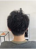 メンズパーマ カジュアル