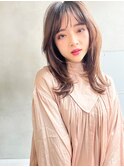 【ARTE表参道/青山】小顔レイヤー×シアベージュ