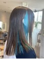 アグヘアー シエル 青森浜館店(Agu hair ciel) アクアブルー！人と被らないカラー！激カワです！