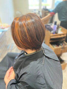 ヘアーアンドメイク リン(Hair&Make Rin) 20代30代40代髪質改善白髪ぼかしオレンジハイライト