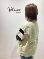 プレジール(plaisir) 外ハネスタイル