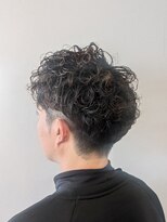 ウシワカマルエムティードット(USHIWAKAMARU MT.) メンズカット　スペインカール×マッシュ
