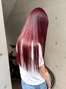 シャロン(SHARON) 【SHARON】ロングスタイル×レッドカラー