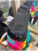 ジュエリーシステム×LULUトリートメントで艶髪に変身