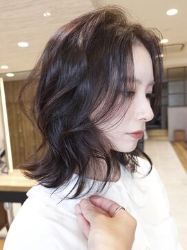 ボコカ(bococa) 【macana指名】レイヤー　ブリーチ無し ブラウン ミディアム