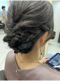 編み込みフルアップ