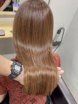 リグ 横浜(Lig.)&nbsp;マロンベージュ髪質改善縮毛矯正10代20代30代ストレートヘア