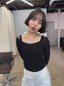 アマーク(a mark) 【松本 華】無造作bob