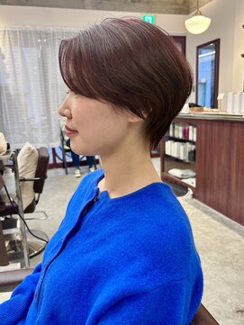 ルックアット(Look at) 【Look at】くびれショート似合わせカット着物ヘア大人ガーリー