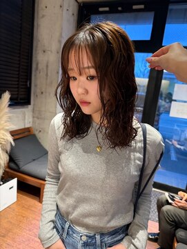 ナンバー 秋田店(N°) ミディアムパーマ