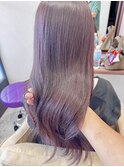 バイオレットカラー/頭皮につけないカラー/ヘッドスパ
