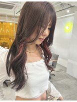 リンダ ルーナ(LINDA Luna) インナーカラー/ピンクカラー/イヤリングカラー/韓国風