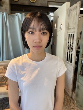 カシュカシュ(cache cache) 髪質改善　ショートボブボブスタイル用賀