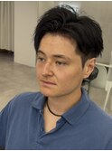 七三アップバング