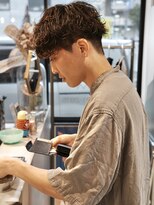 ウィム(wim)&nbsp;『シャドウパーマ』刈り上げマッシュ/ニュアンスパーマ